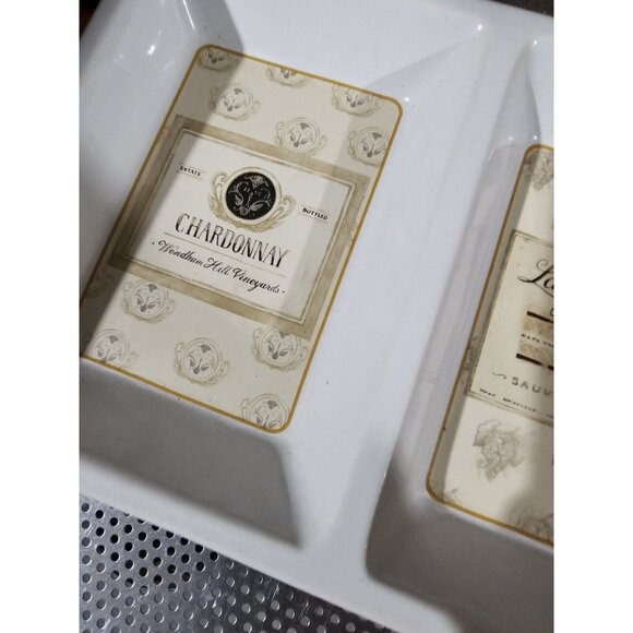 Sakura Private Reserve Sectioned Serving Platter Olive Tray 2003 - Picture 4 of 8